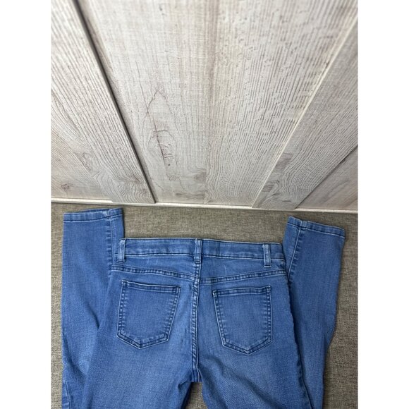 Wonder Nation Girls Skinny Fit Blue Jeans Size 12 Stretch Denim - Picture 4 of 7